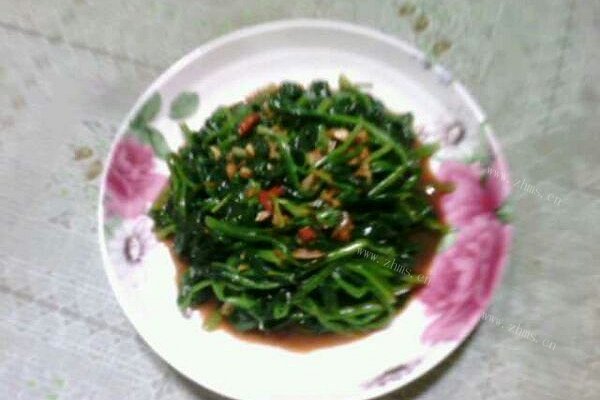 凉拌芝麻菠菜