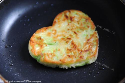 健康美食西葫芦煎饼