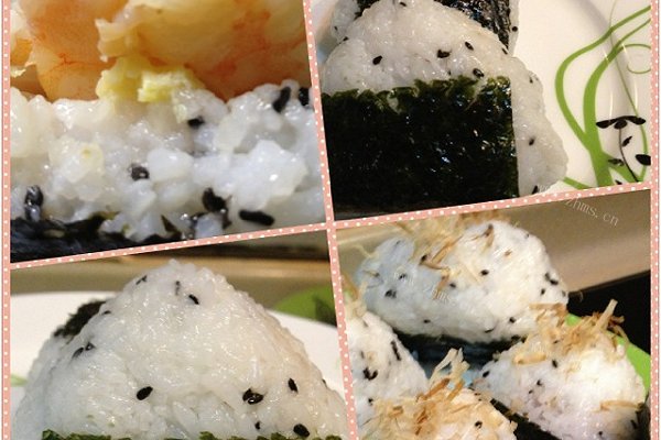美味虾仁饭团