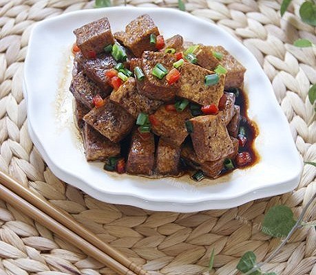 可乐豆腐