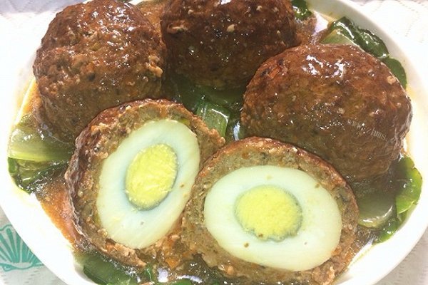 四喜丸子（里面有鸡蛋）