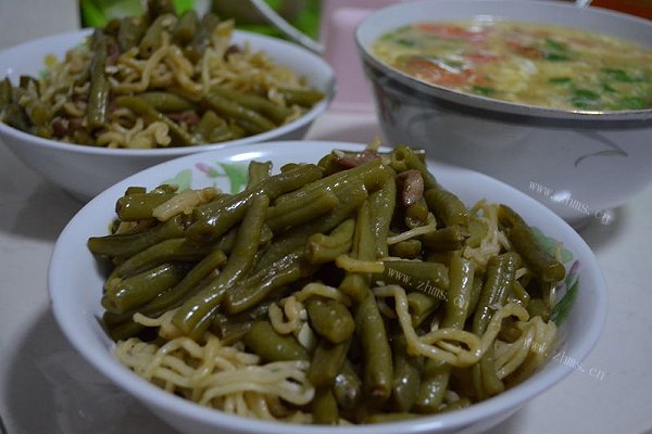 豆角焖面