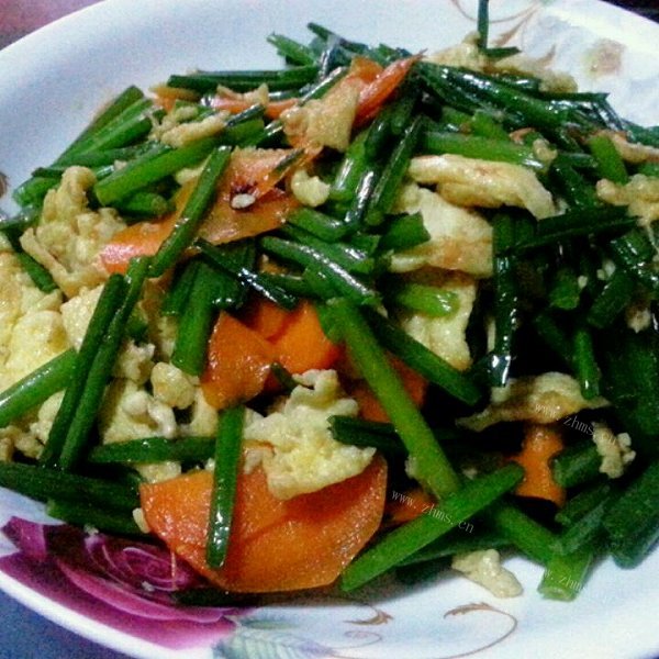 在家做的韭菜炒鸡蛋