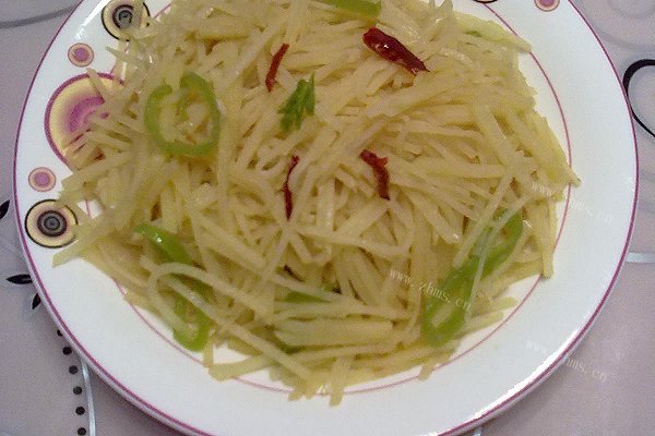 家常炝土豆丝