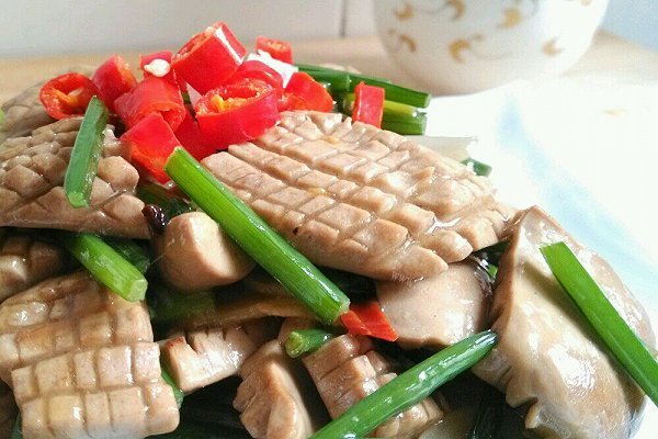 家常爆炒腰花