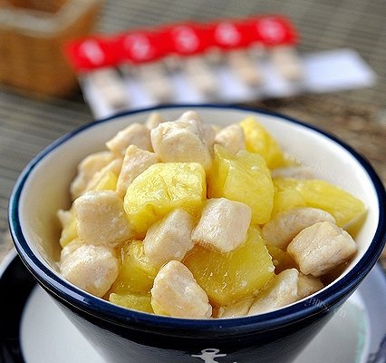 菠萝鸡丁