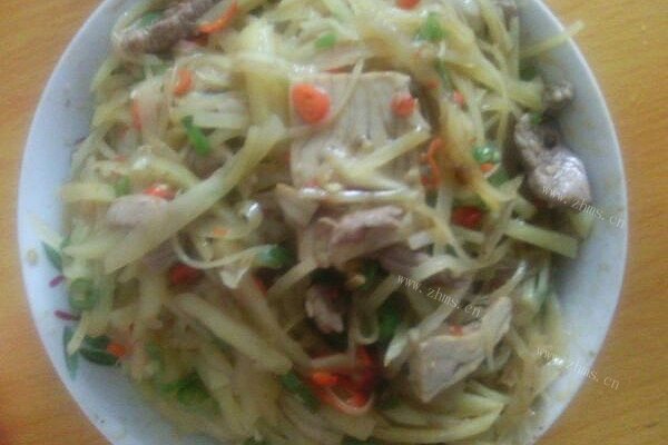 酸辣土豆盖肉