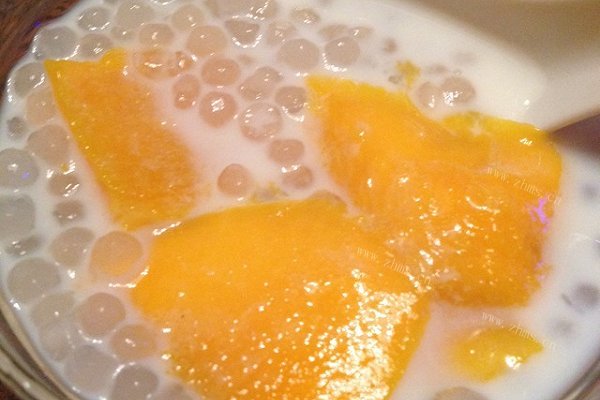芒果椰奶西米露