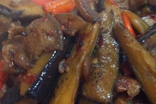 肉烧茄子