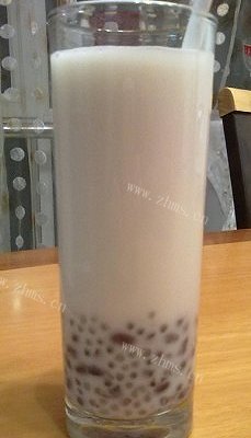 椰汁西米红豆露