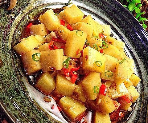 凉拌米豆腐