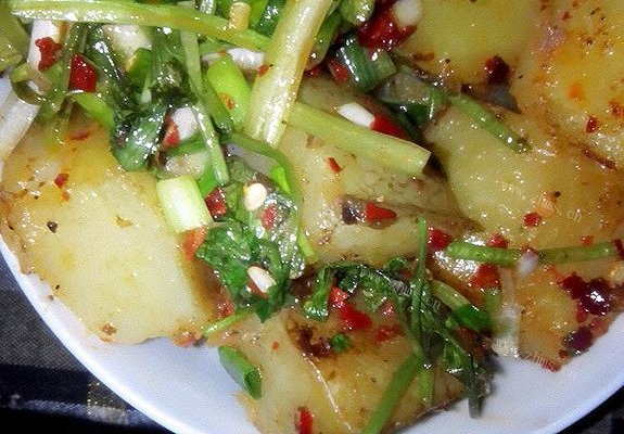 家常川味炸土豆
