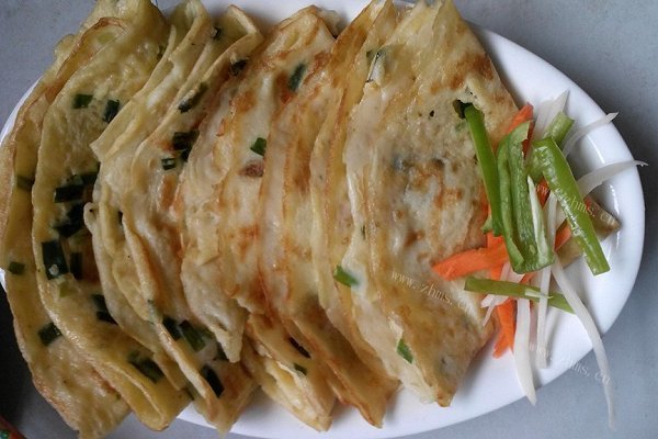 韭菜鸡蛋饼
