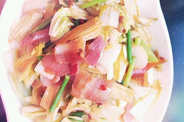 家常干锅娃娃菜