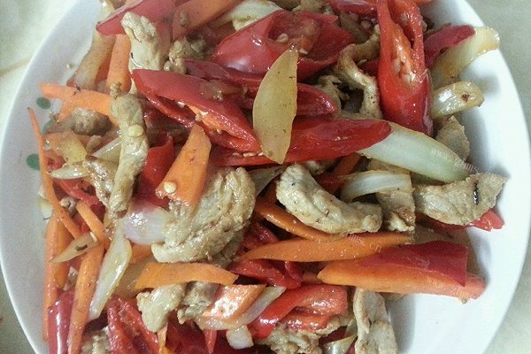 家庭版麻辣小炒肉