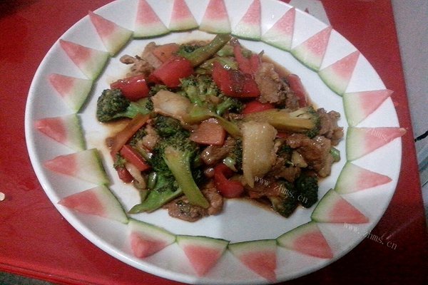 西兰花炒肉