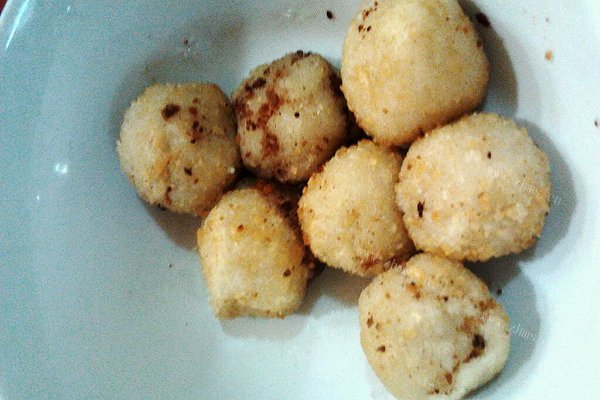 油炸馅料汤圆