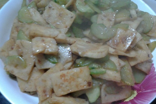 自制虾糕炒黄瓜