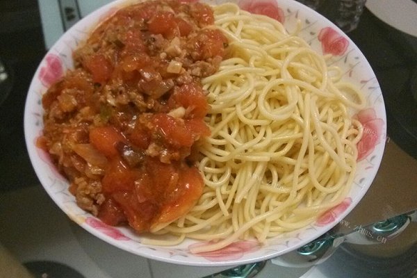 在家也能轻松搞定的肉酱意大利面