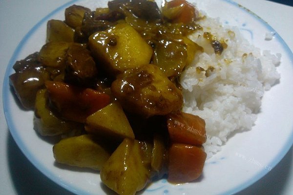 咖喱牛肉