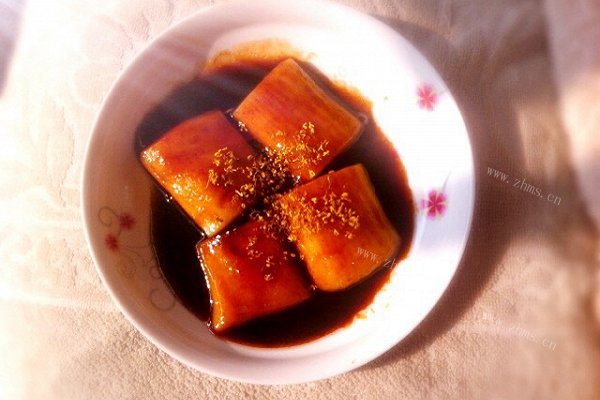 美味红糖桂花糕