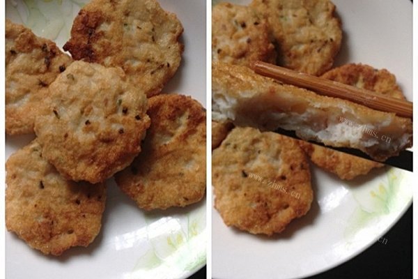 自制煎鱼饼