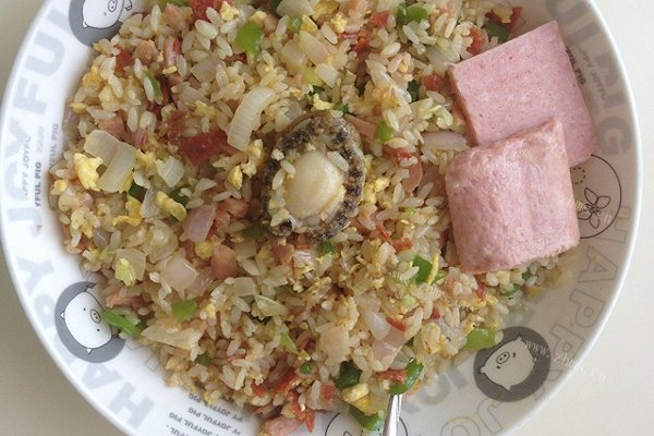 咖喱鲍鱼炒饭