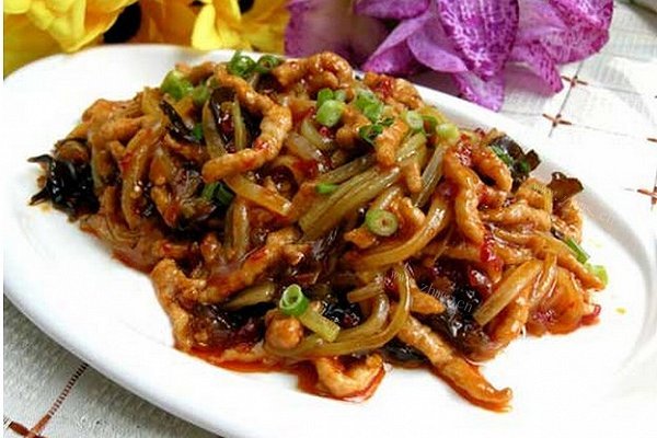 家常的鱼香肉丝