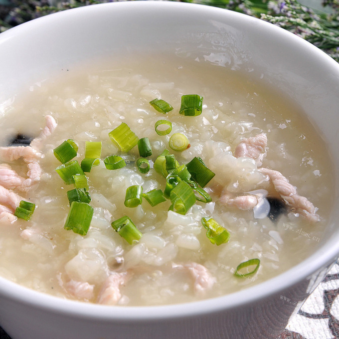 味道不错的皮蛋瘦肉粥