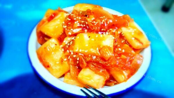 泡菜炒年糕