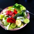 健康早餐-酸奶果蔬沙拉