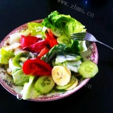 健康早餐-酸奶果蔬沙拉