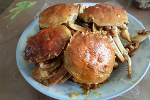 蒜蓉炒蟹