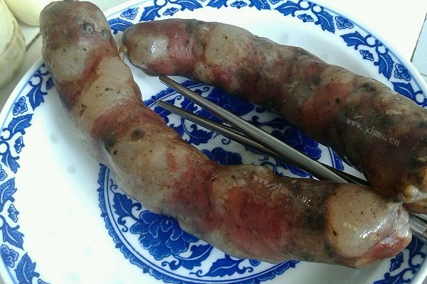 自家制作香肠