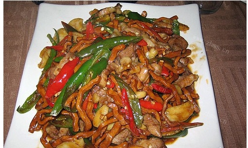 家庭版菜脯丁香鱼炒豆干