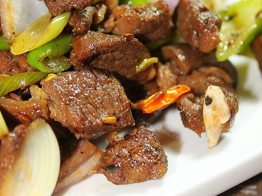孜然羊肉粒
