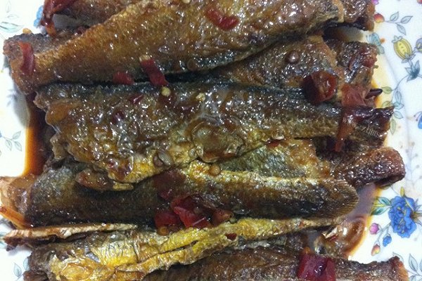 自制豆豉野生小黄鱼
