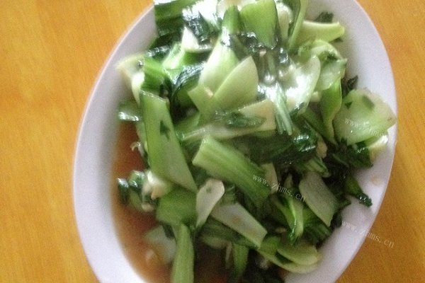 家庭版清炒青菜