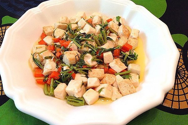 香椿烧豆腐