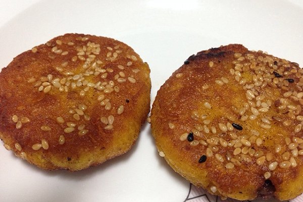 自制南瓜饼