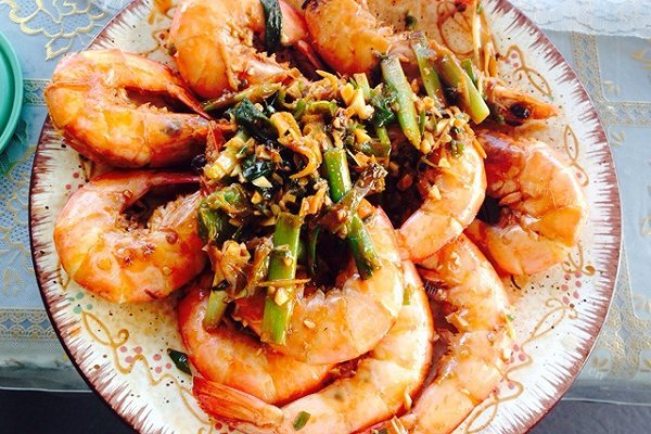 家常油爆大虾