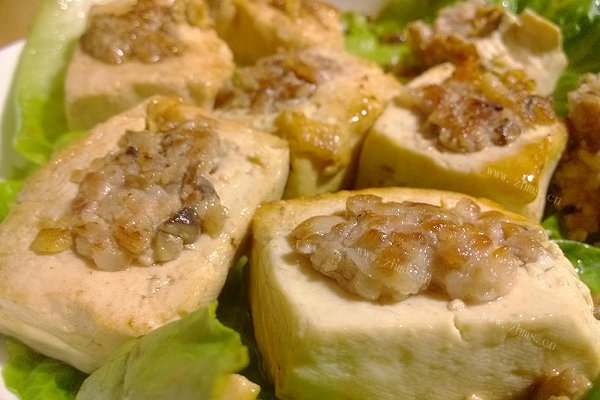 香菇猪肉酿豆腐