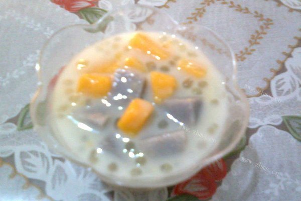 美味西米芋头糖水