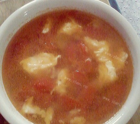 家常番茄鸡蛋汤
