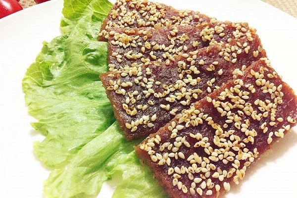 美味芝麻猪肉脯