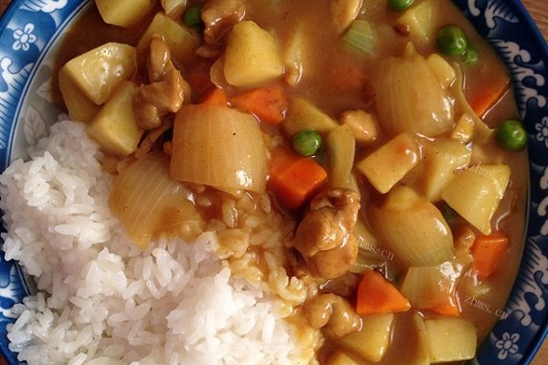 咖喱鸡饭
