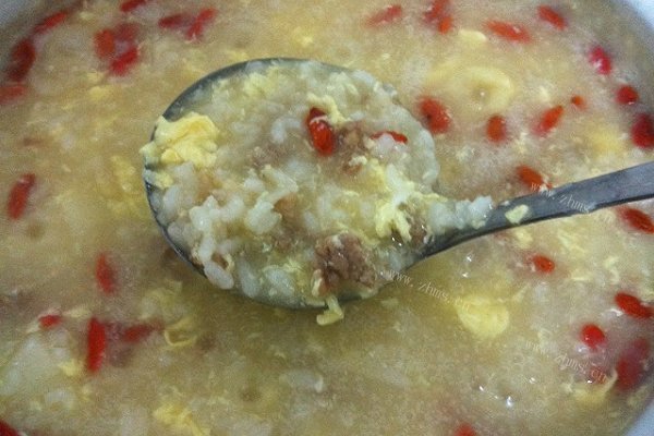 淮山枸杞瘦肉粥