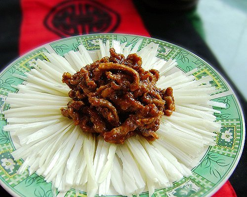 京酱肉丝