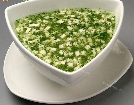 荠菜豆腐羹