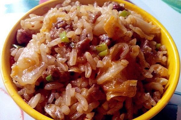 泡菜炒饭（如蛋炒饭一样简单）